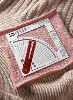 Calculateur de tricotage, mailles et rangs, Prym
