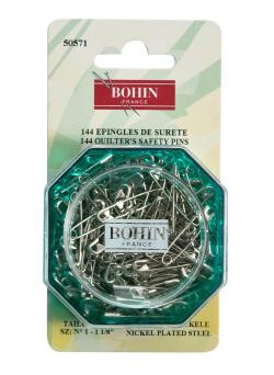 Boite de 144 épingles de sureté à ressort n°1, 28mm