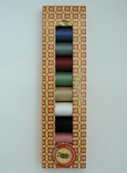 Fil patchwork boite de 8 bobines de 100 m