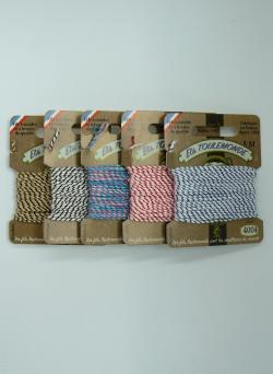 Fil à broder Rochefort boite de 5 cartes de 5 m assortiment 1