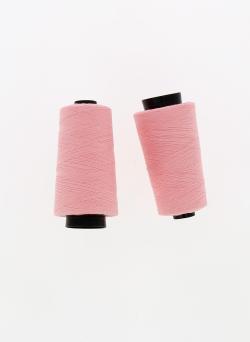 Fil à bâtir coton fusette 50gr rose
