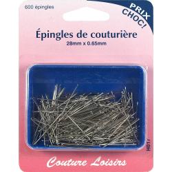 600 épingles de couturière