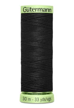Fil Super Resistant 30 m polyester, noir