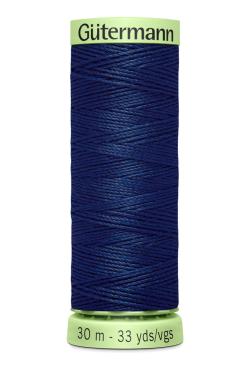 Fil Super Resistant 30 m polyester, bleu pétrole