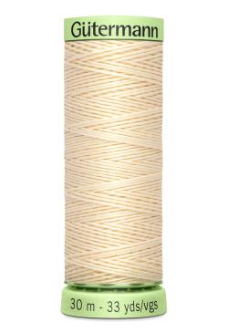 Fil Super Resistant 30 m polyester, beige blé