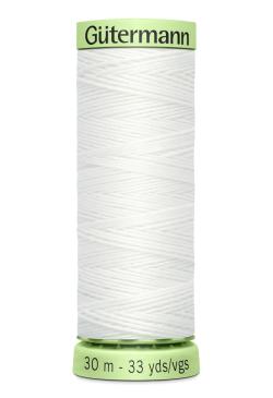 Fil Super Resistant 30 m polyester, blanc chantilly