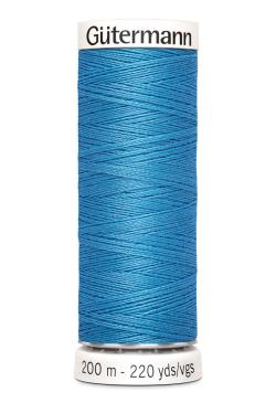 Fil tout coudre 200 m polyester, bleu 278
