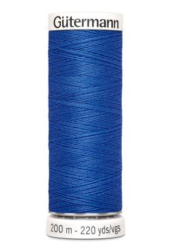 Fil tout coudre 200 m polyester, bleu 959