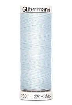 Fil tout coudre 200 m polyester, bleu clair 193