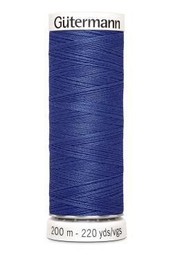 Fil tout coudre 200 m polyester, bleu foncé 759
