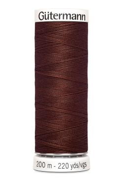 Fil tout coudre 200 m polyester, marron 230