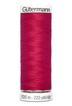 Fil tout coudre 200 m polyester, fushia 909