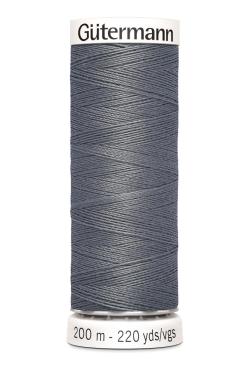 Fil tout coudre 200 m polyester, gris 497