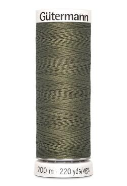 Fil tout coudre 200 m polyester, gris 825