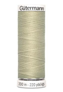 Fil tout coudre 200 m polyester, gris clair 503