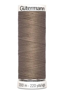 Fil tout coudre 200 m polyester, marron 199