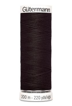 Fil tout coudre 200 m polyester, marron 694