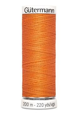 Fil tout coudre 200 m polyester, orange 285