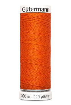 Fil tout coudre 200 m polyester, orange 351