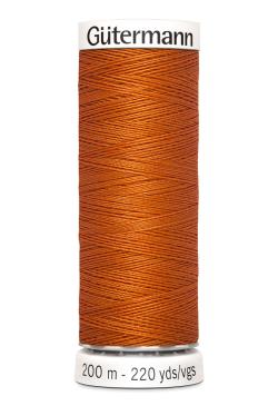 Fil tout coudre 200 m polyester, orange 932