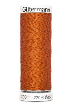 Fil tout coudre 200 m polyester, orange 982