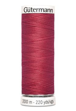 Fil tout coudre 200 m polyester, rose 082