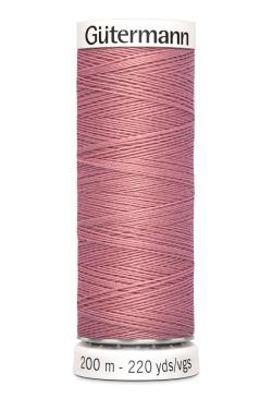 Fil tout coudre 200 m polyester, rose 473