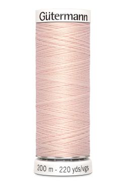 Fil tout coudre 200 m polyester, rose 658