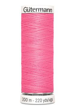 Fil tout coudre 200 m polyester, rose 728
