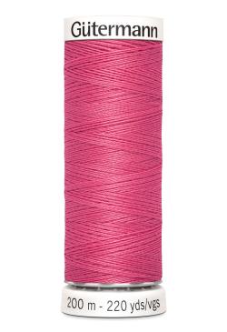 Fil tout coudre 200 m polyester, rose 890