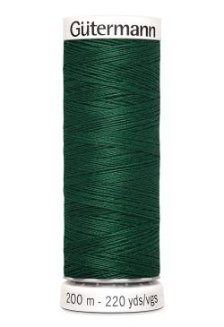Fil tout coudre 200 m polyester, vert 340