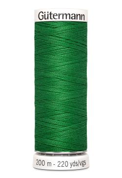Fil tout coudre 200 m polyester, vert 396