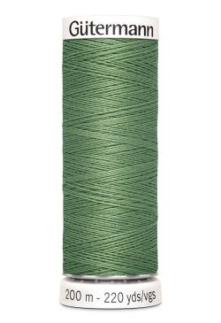 Fil tout coudre 200 m polyester, vert 821