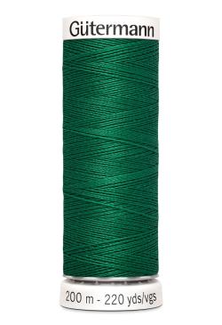 Fil tout coudre 200 m polyester, vert foncé 402