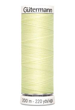 Fil tout coudre 200 m polyester, vert pastel 292