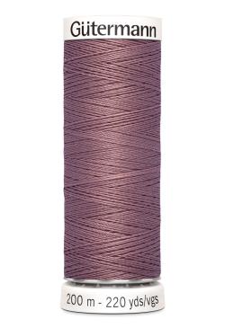 Fil tout coudre 200 m polyester, violet 052