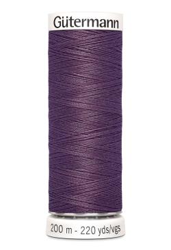 Fil tout coudre 200 m polyester, violet 128