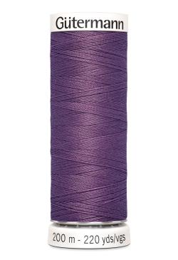 Fil tout coudre 200 m polyester, violet 129