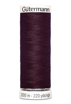 Fil tout coudre 200 m polyester, violet 130