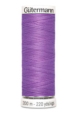 Fil tout coudre 200 m polyester, violet 291