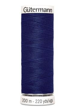 Fil tout coudre 200 m polyester, bleu marin 309