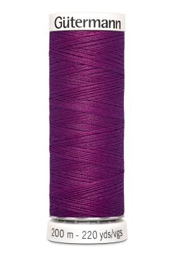 Fil tout coudre 200 m polyester, violet 718