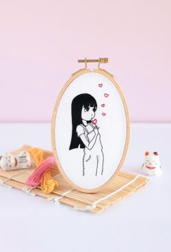 Coffret Broderies Inspiration Manga