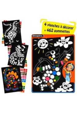 4 ateliers gommettes dinosaure + 462 gommettes - Bergère de France