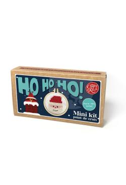 Mini kit au point de croix Ho Ho Ho! - Bergère de France