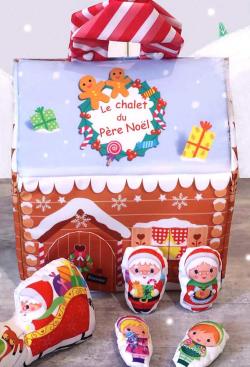 Kit La maison du Père Noël à coudre - Bergère de France