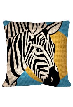 Kit coussin Zèbre - Bergère de France