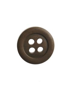 Lot de 6 boutons Ø 23 mm Marron - Bergère de France