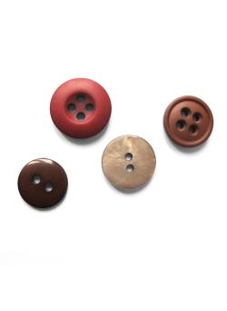 Lot de 19 boutons Ø 10-15 mm coloris assortis - Bergère de France