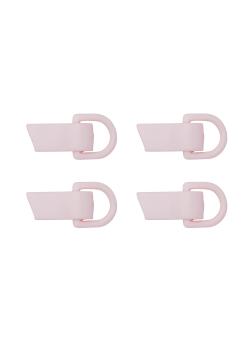Lot de 4 attaches Rose pâle Long 35 mm - Bergère de France